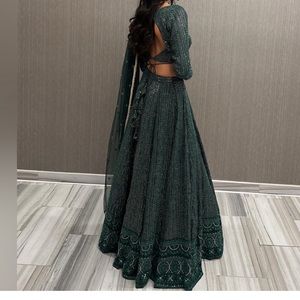 COPY - Stunning Green Lehenga